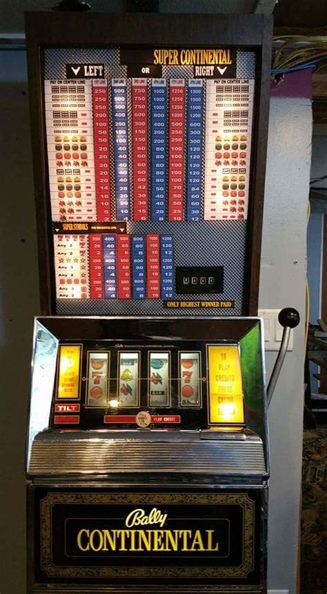  bally continental slot machine